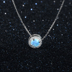Blue Opal Necklaces