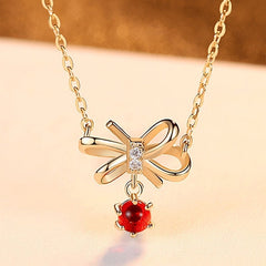 Sweet Ruby Women's Necklace