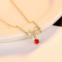 Sweet Ruby Women's Necklace