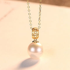 Tahiti Akoya Pearl Pendant Necklace