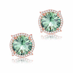 Peacock Green Austrian Crystal Jewelry Set