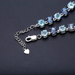 Natural Sky Blue Topaz Mystic Bracelets