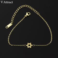 Star Of David Charm Bracelet