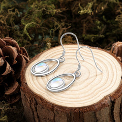 Moonstone Drop Earrings