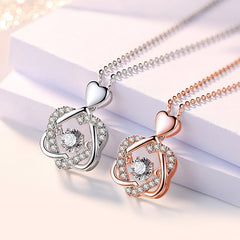 Hexameron Heating Heart Necklace