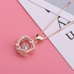 Hexameron Heating Heart Necklace