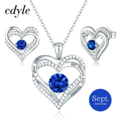 Cdyle Cubic Zirconia Two Heart Shape