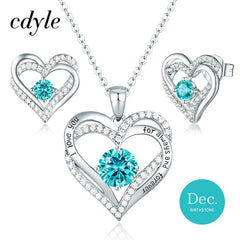 Cdyle Cubic Zirconia Two Heart Shape