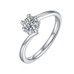 Moissanite Wedding Ring