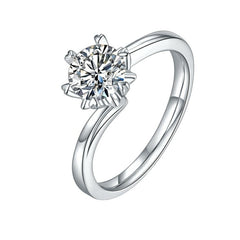 Moissanite Wedding Ring