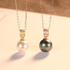 Tahiti Akoya Pearl Pendant Necklace