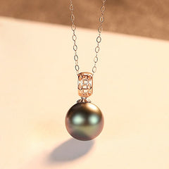 Tahiti Akoya Pearl Pendant Necklace