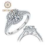 Square Halo Engagement Ring