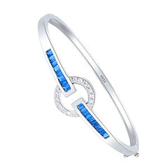 Rainbow Colorful Square CZ Tennis Bracelet