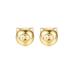 Pig Cute Simple Women's Ear Studs