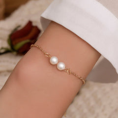 Pearl Chain Bracelet